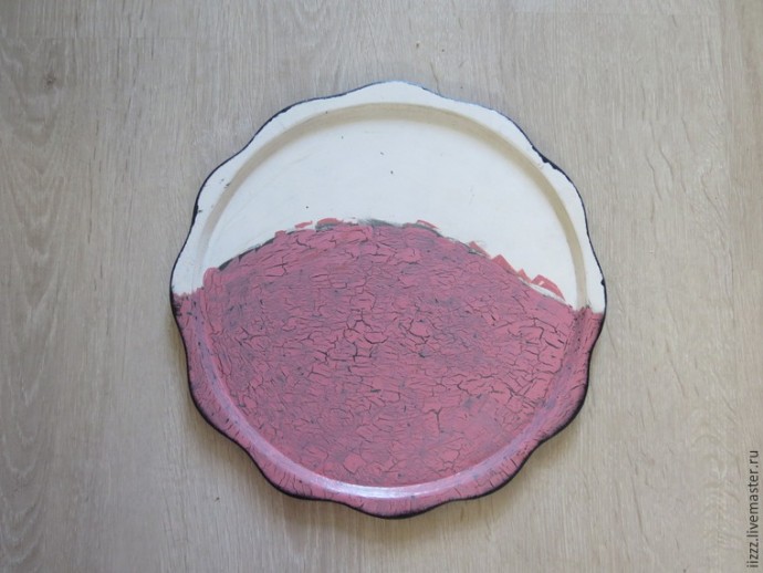 "Кожаные" настенные часы