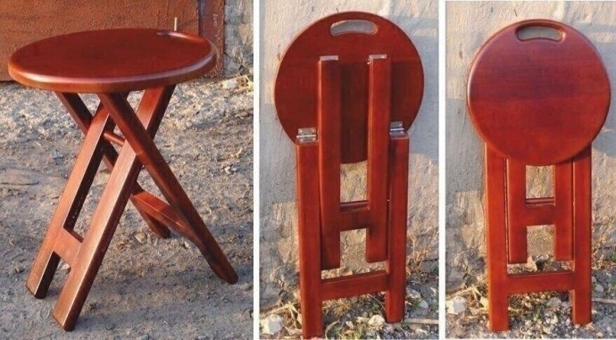 Складной табурет или журнальный столик своими руками