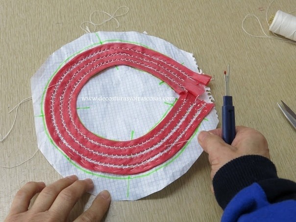 Красивая обработка горловины