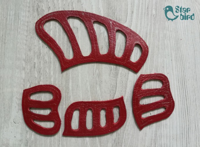 Аппликация в виде рыбки