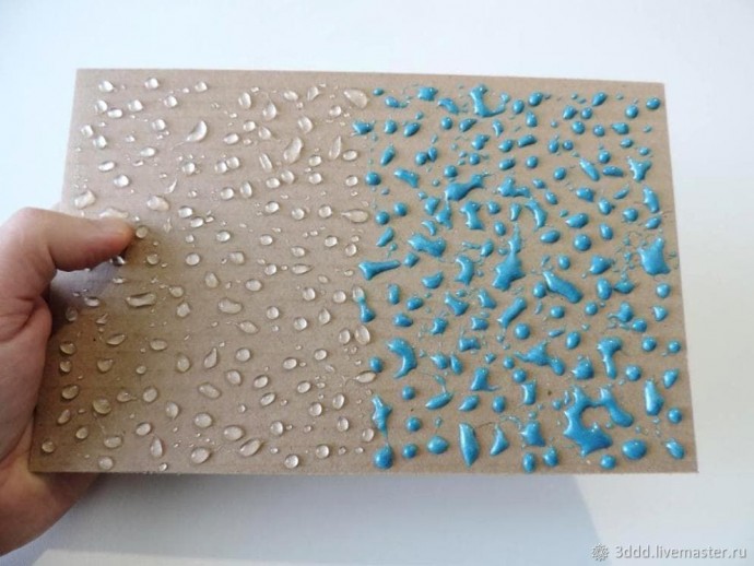 Застывший дождь