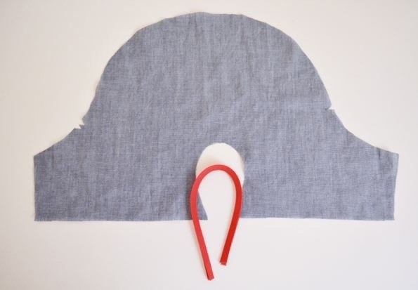 Обработка низа рукава косой бейкой с бантиком