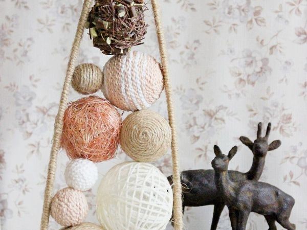 Интересный интерьерный декор в стиле эко Интересный интерьерный декор в стиле эко