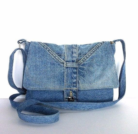 Идеи и схемы джинсовых сумок