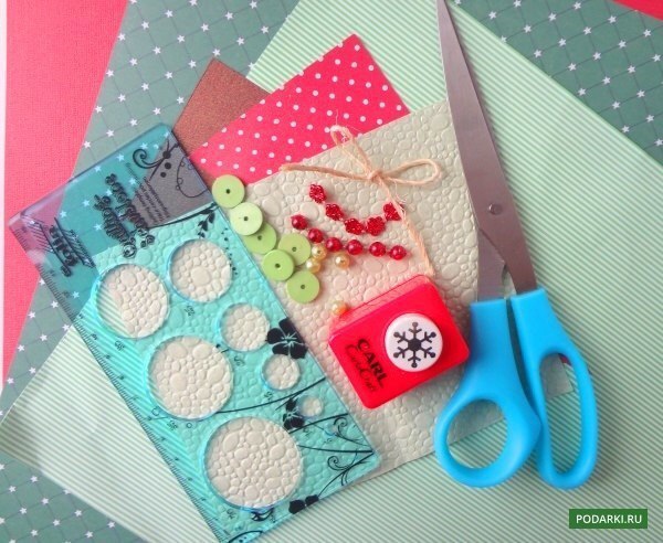 Идея новогодней открытки