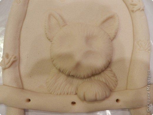 Котик из солёного теста или пластической глины
