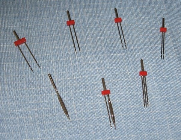 Двойная игла для швейной машины