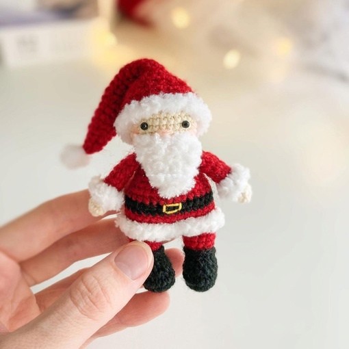 Санта Клаус крючком