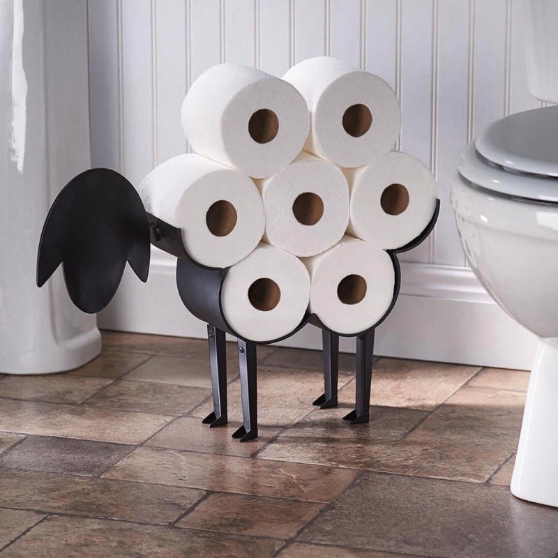 Оригинальные варианты хранения туалетной бумаги