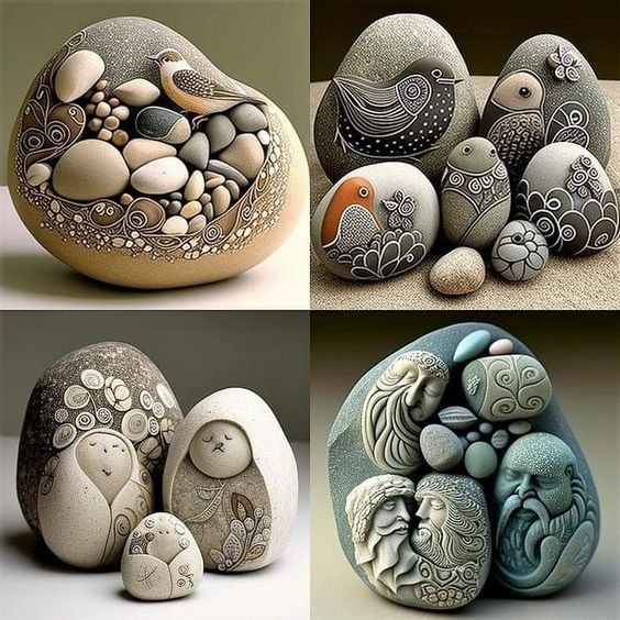 Изысканная работа с камнем: идеи для творческого вдохновения