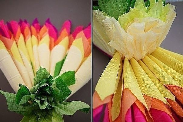 Шикарный цветок из бумаги