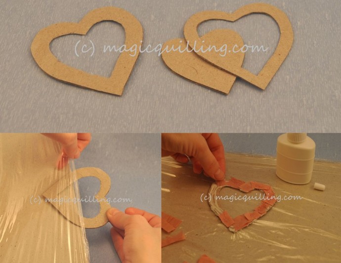 Фоторамка "Ягодное сердце"