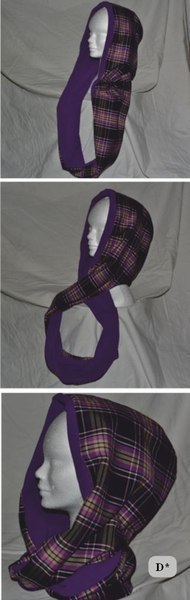 Шaрф-хoмут c капюшoнoм