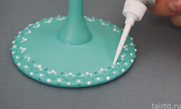 Декупаж свадебных бокалов