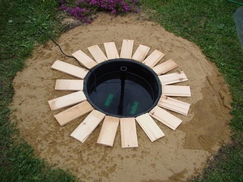 Водопад-родник своими руками