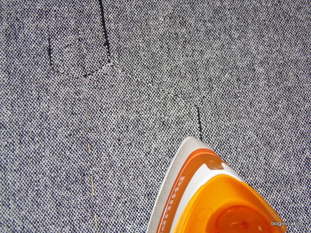 Технология обработки шлицы в изделиях с подкладкой