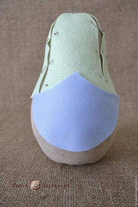 Текстильная матрешка