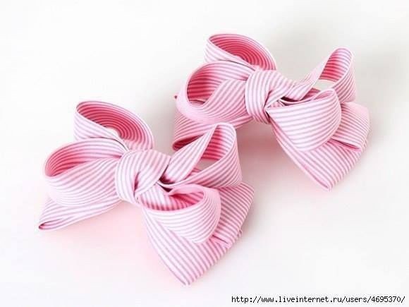 ​Необычный способ завязывания бантика