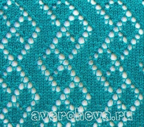 Запоминающиеся узоры на спицах