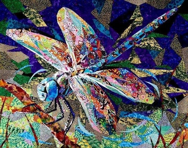 Лоскутные картины в технике аппликации