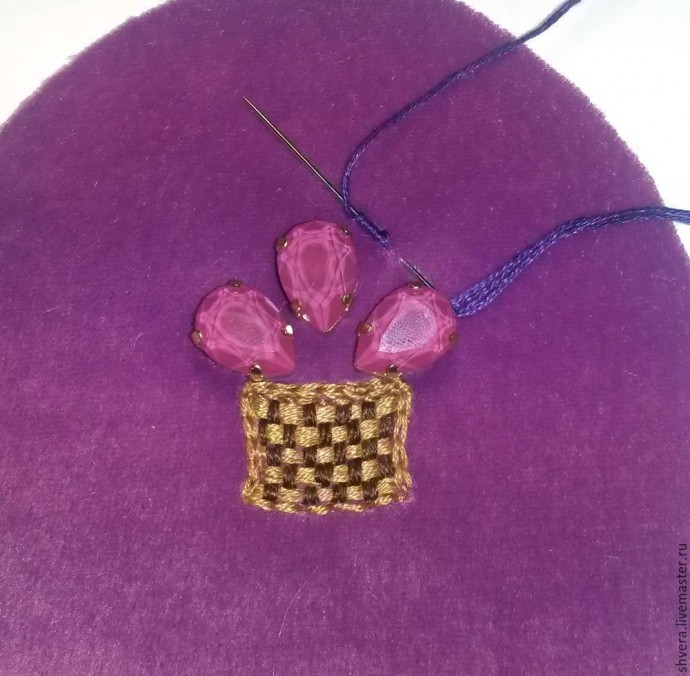 Кошелек в винтажном стиле