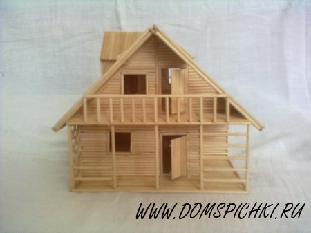 Создание скульптуры из зубочисток или из шпажек для шашлыка