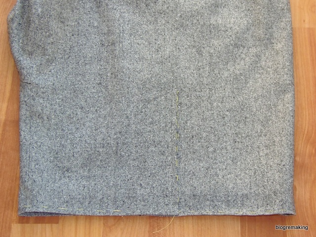 Технология обработки шлицы в изделиях с подкладкой