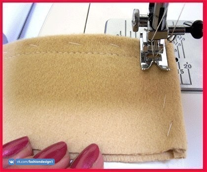 Карман с накладной листочкой