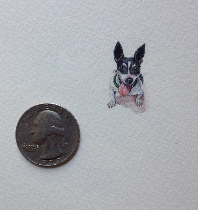 Замечательные картины уникально маленького размера