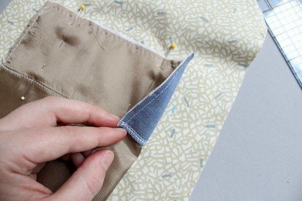 ​Техника шитья прорезного кармана