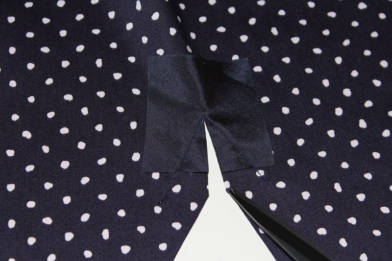 Цельнокроеный рукав с ластовицей