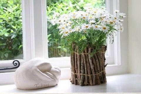 Эко-ваза для цветов