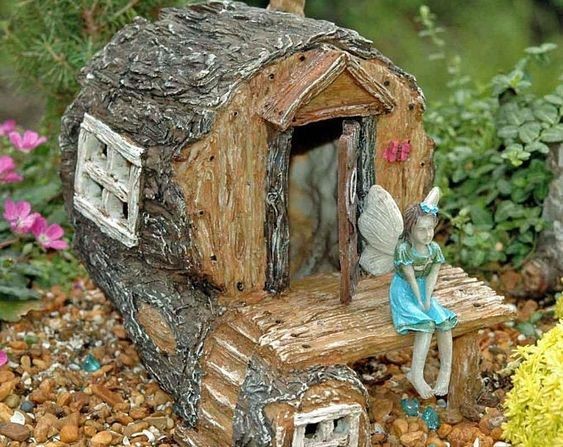 Сказочные избы из пней: восхитительные идеи