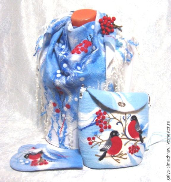 Зимние мотивы в комплектах