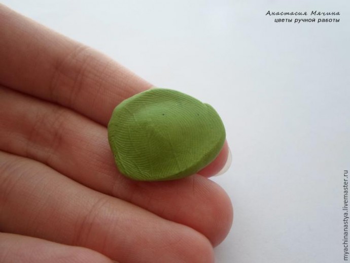 Лепка клевера из полимерной глины