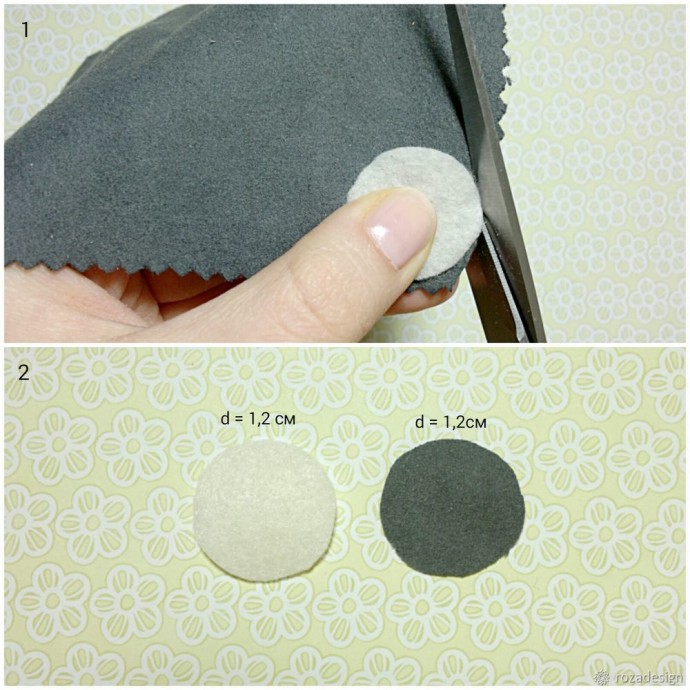 Брошь-цветок канзаши