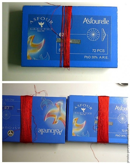 Шёлковые кисти для бижутерии