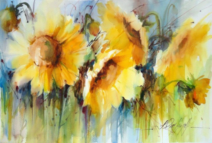 Карманный словарь художника: "Алла прима"