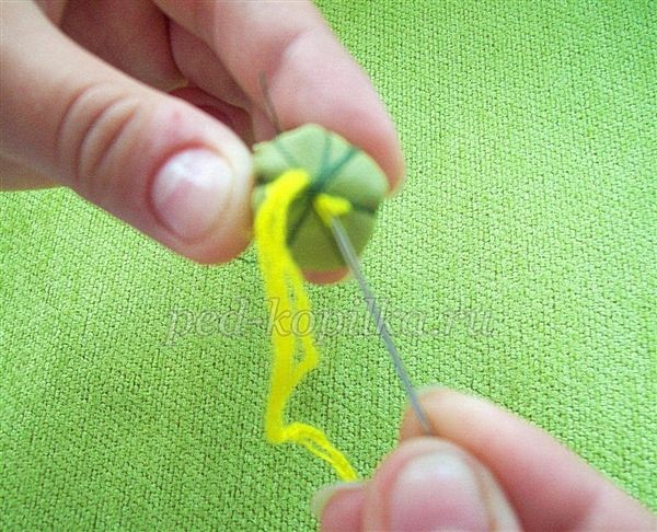 Картина из кожи "Маки"