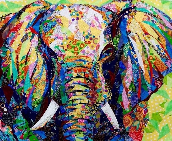 Лоскутные картины в технике аппликации