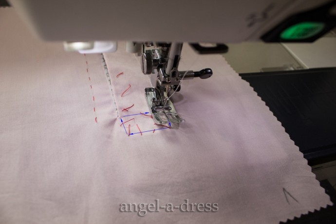 Планка поло с разрезом