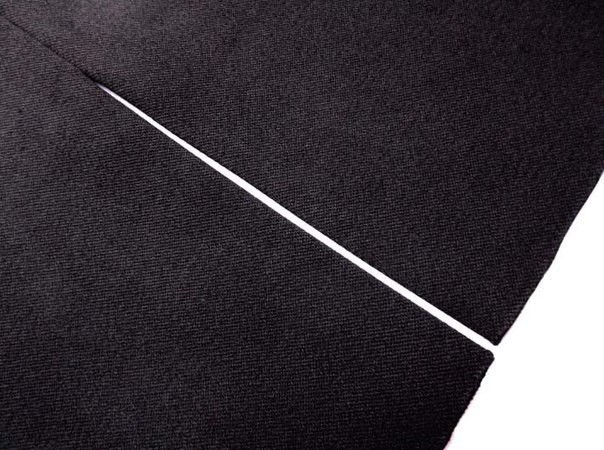 Техника шитья: шлица с подкладкой