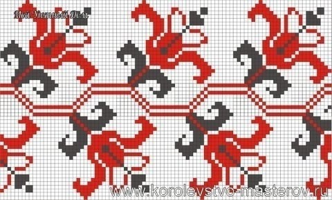 Вышивка орнаментов Вышивка орнаментов