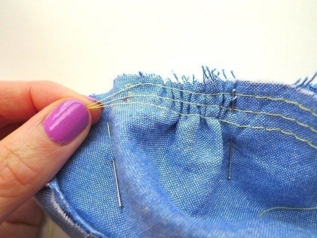 Техника шитья: вшивание рукава со сборкой