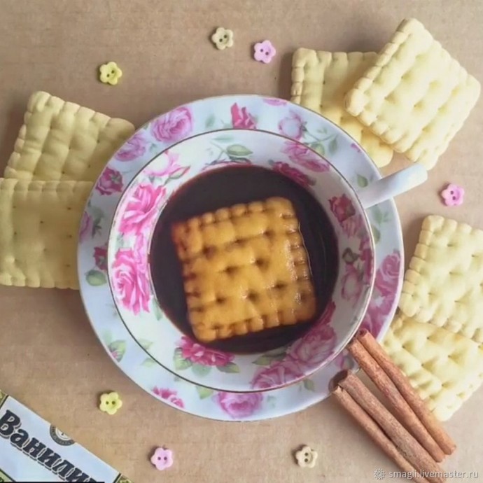 Текстильное печенье