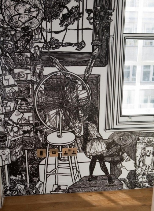 Интерьерные рисунки Шарлотт Манн