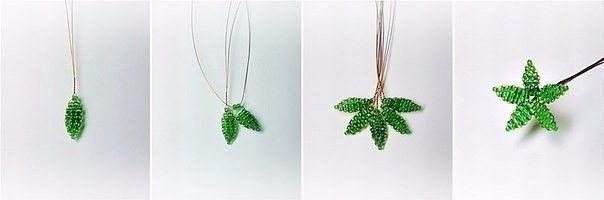 ​Колокольчики из бисера