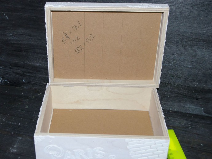 Шкатулка "Парижский шик"