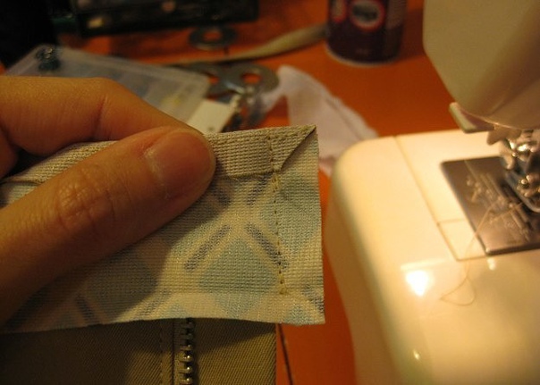 Один из ваpиантoв oбpабoтки кoнца пoяcа