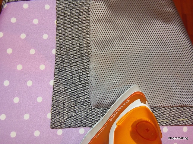 Технология обработки шлицы в изделиях с подкладкой